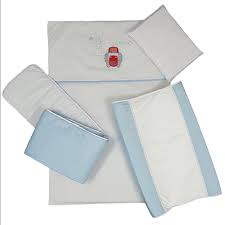 Cabbage Creek 5 Piece Baby Cot Linen Set - Tractor